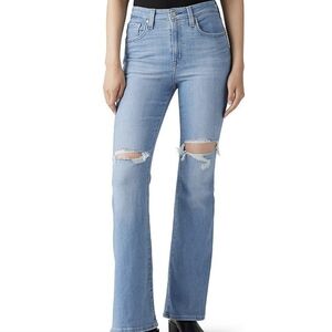 Levi's 726 Distressed Flare Jeans, Size 26